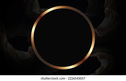 Black Gold Color Scheme Luxury Gorgeous Stock Illustration 2226543057 ...