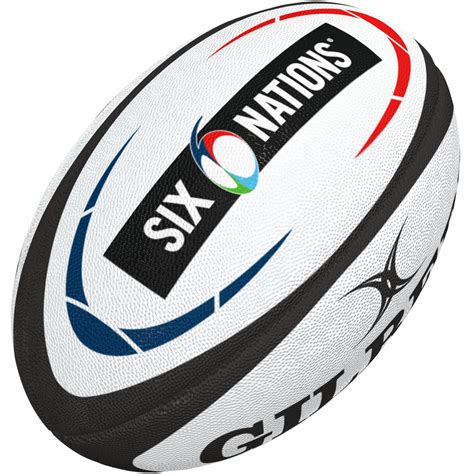 BALLON REPLICA DES 6 NATIONS – Gilbert Rugby France