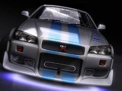 Top 10 Rápido y Furioso: Nissan Skyline GTR R34 - Autocosmos.com