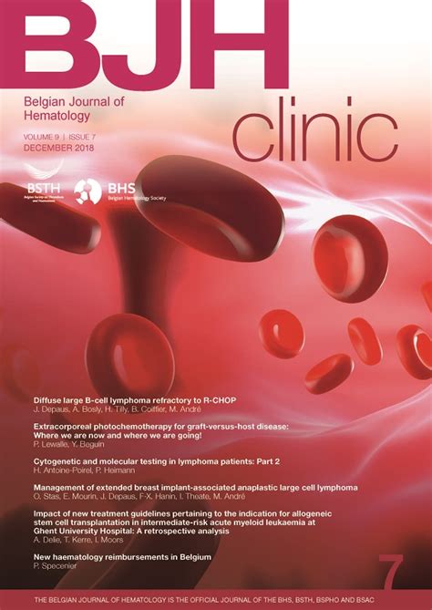 Belgian Journal of Hematology (BJH) - Ariez Publishing