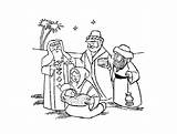 Christmas Crib Colouring Pages Sketch Coloring Page sketch template