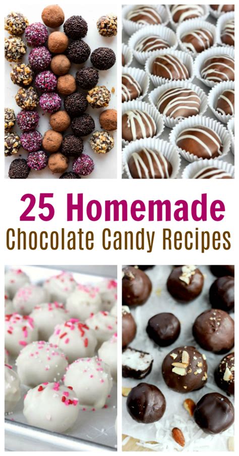 25 Homemade Chocolate Candy Recipes - Gluesticks Blog