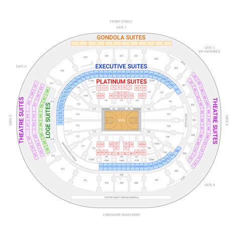 Toronto Raptors Suite Rentals | Scotiabank Arena