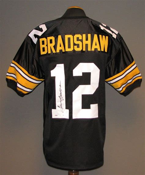 Lot Detail - Terry Bradshaw Signed Pittsburgh Steelers Jersey