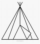 Teepee Coloring Pages  sketch template