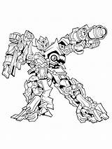 Decepticon coloring Pages sketch template