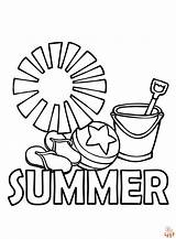 Fun And Free Summer Coloring Pages For Kids  GBcoloring sketch template