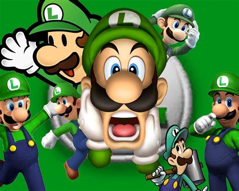 Luigi - Super Mario Bros. Wallpaper (32954728) - Fanpop