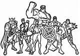 Avengers Free Printable Coloring Pages sketch template