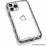 iPhone Coloring Pages  Free & Printable sketch template