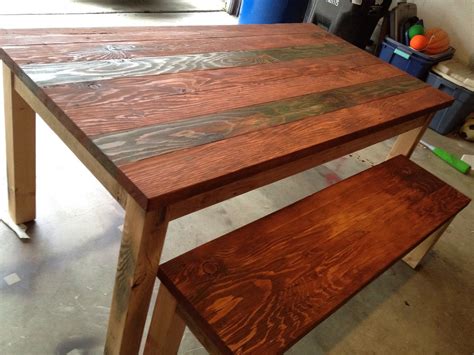 recycled wood dining table | marco antonio torres | Flickr