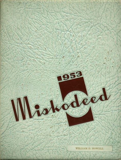 1953 yearbook from Mishawaka High School from Mishawaka, Indiana for sale