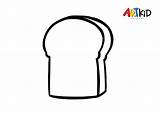 Toast Coloring Pages  Coloring Eggs sketch template