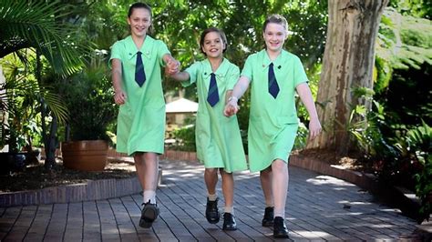 Girls in green of Somerville House are pure gold in class | The Courier-Mail