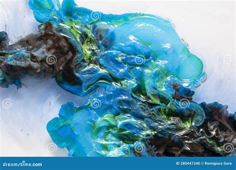 Copper Hydroxide, Abstract Background of Spherical Structures Stock Photo - Image of color ...