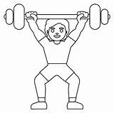 Weightlifting Coloring Pages Printable For Free Download sketch template