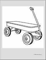 Clip Art Wagon coloring Page – Abcteach sketch template