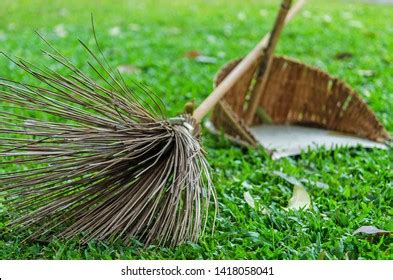 Broom Made Coconut Palm Leaf Stalk Stock Photo 1418058041 | Shutterstock