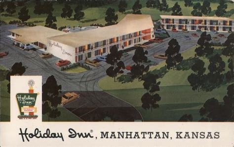 Holiday Inn Manhattan, KS Postcard