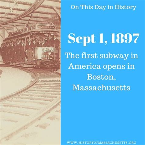 History of the Boston Subway: The First Subway in America | Boston ...