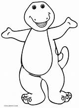 Free Printable Barney Coloring Pages For Kids sketch template