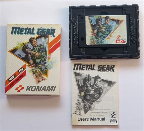 Metal Gear (1987, MSX2, Konami) | Releases | Generation MSX