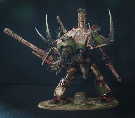 The Rotten Saint - Fallen Imperial Knight by Farbfanatiker · Putty&Paint