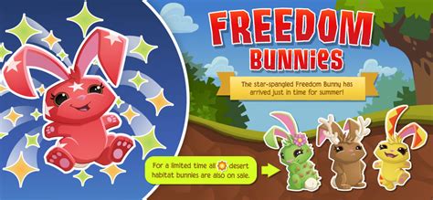 Animal Jam Spirit Blog: Freedom Bunnies and Plushies