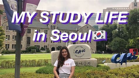 STUDY in KOREA?? CAMPUS LIFE IN CHUNG-ANG UNIVERSITY - YouTube