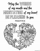 Bible Verse Coloring Pages A Creative Way To Connect With Scripture sketch template