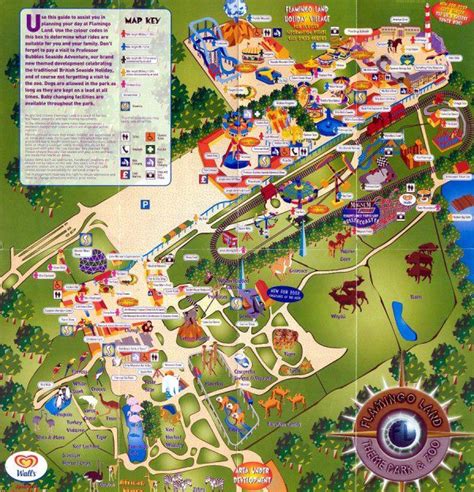 Theme Park Brochures Flamingo Land - Theme Park Brochures