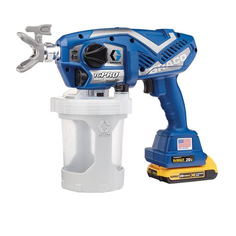 Graco TC Pro Cordless Airless Paint Sprayer-17N166 - The Home Depot