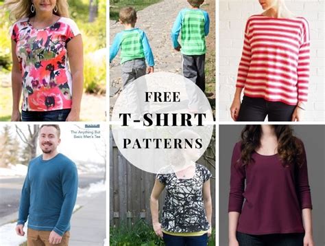 Sew Easy: Free T-shirt Sewing Patterns ⋆ Hello Sewing