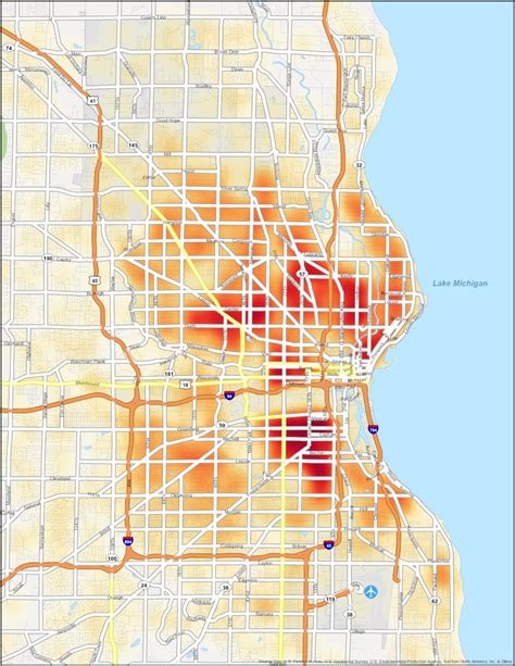 Milwaukee Crime Map - GIS Geography