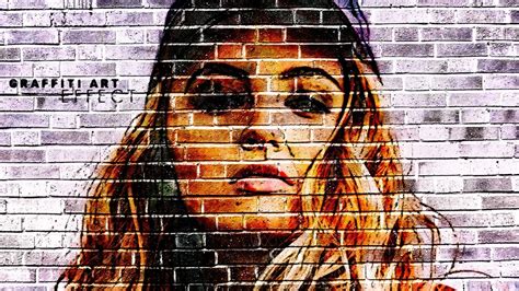 Photoshop Tutorial - Graffiti Art Effect - YouTube