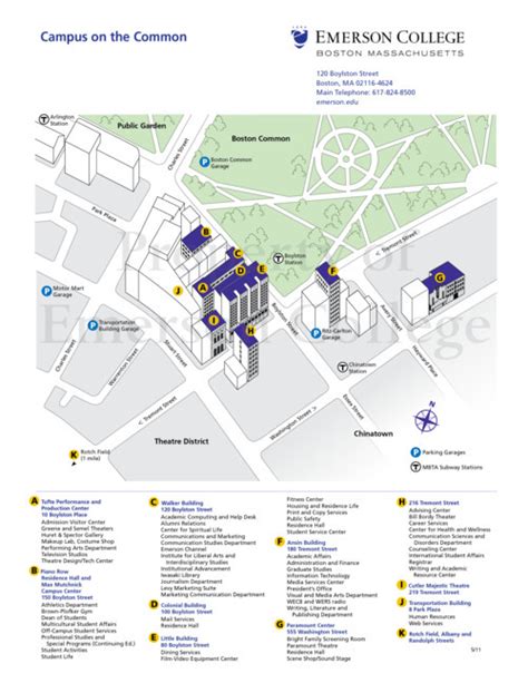 marissa g. kelley* (Emerson College Campus Map)