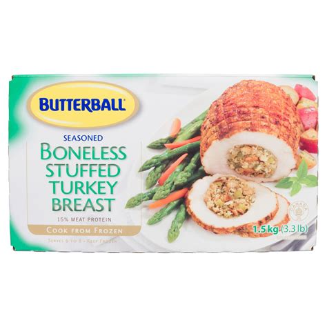 Butterball Seasoned Boneless Stuffed Turkey Breast - 1.5kg – Giant Tiger