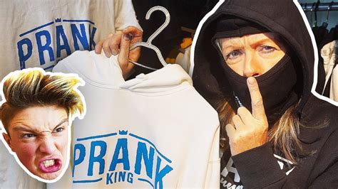 STEALING MORGZ BRAND NEW MERCH PRANK!! **FREAKOUT** - YouTube