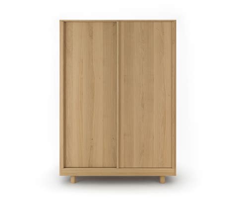 Wardrobe with Sliding Doors Natural Oak | Architonic | Sliding wardrobe ...