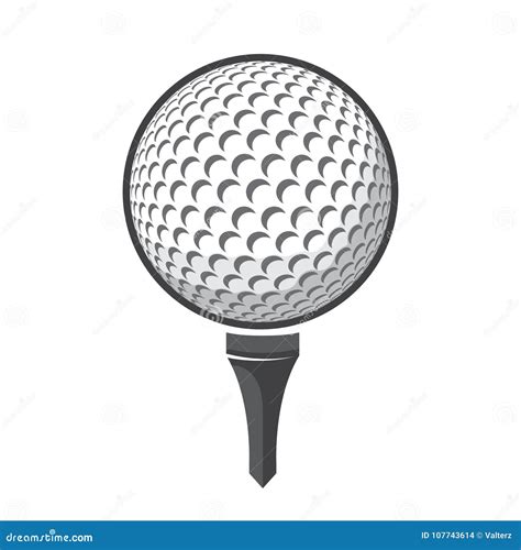 Golf Ball Clipart Vector