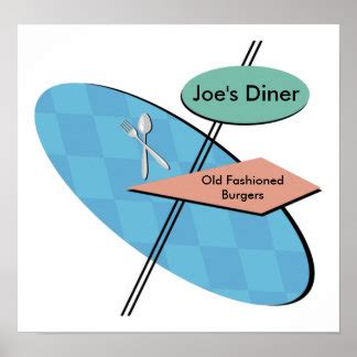 Diner Posters | Zazzle