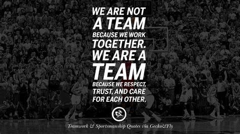 Teamwork Sports Quotes