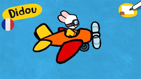 Avion - Didou dessine-moi un avion | Dessins animés pour les enfants - YouTube