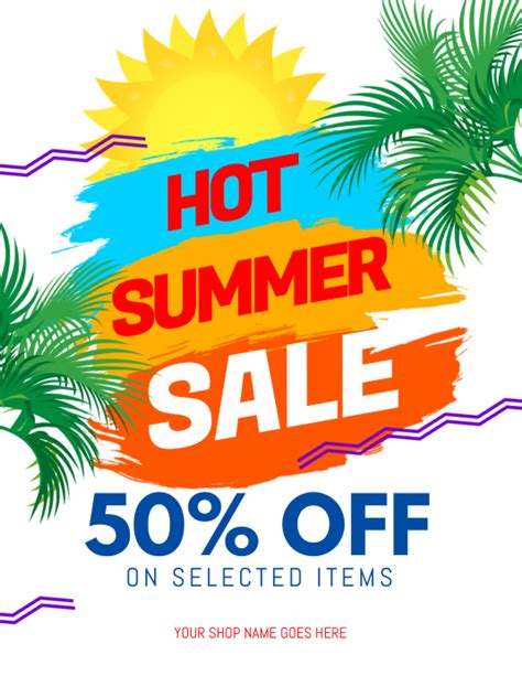 Summer Sale Flyer Template | PosterMyWall