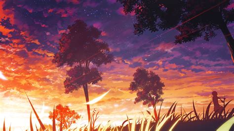 Free Anime Landscape Backgrounds | PixelsTalk.Net
