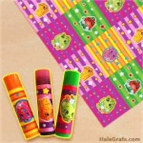 FREE Printable Shopkins ChapStick Labels