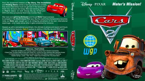 Cars 2 - Movie Blu-Ray Custom Covers - Cars2BRCLTv1 :: DVD Covers