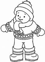 Winter Clothing Coloring Pages  Home sketch template