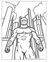 35  Black Panther Avengers Coloring Pages JohnnyFergal sketch template