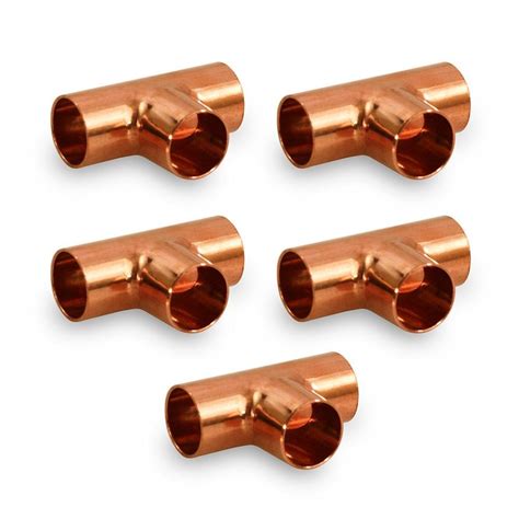 15mm 22mm 28mm 35mm 42mm Socketweld Copper Tee Fittings, For Gas Pipe at Rs 15/piece in Mumbai